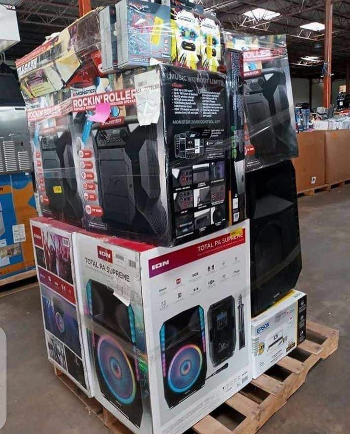 Bluetooth Speakers & Audio Pallets
