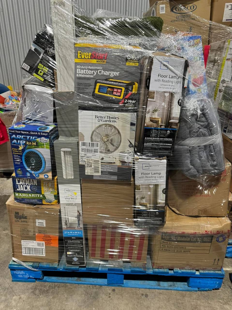 Home Essentials Liquidation Pallets